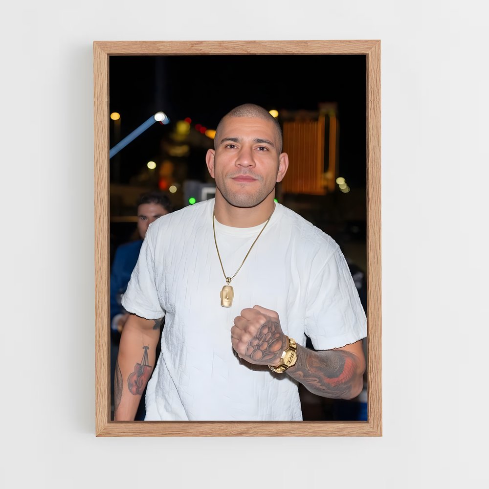 Poster Alex pereira individuelle – affiche MMA (vue 4)
